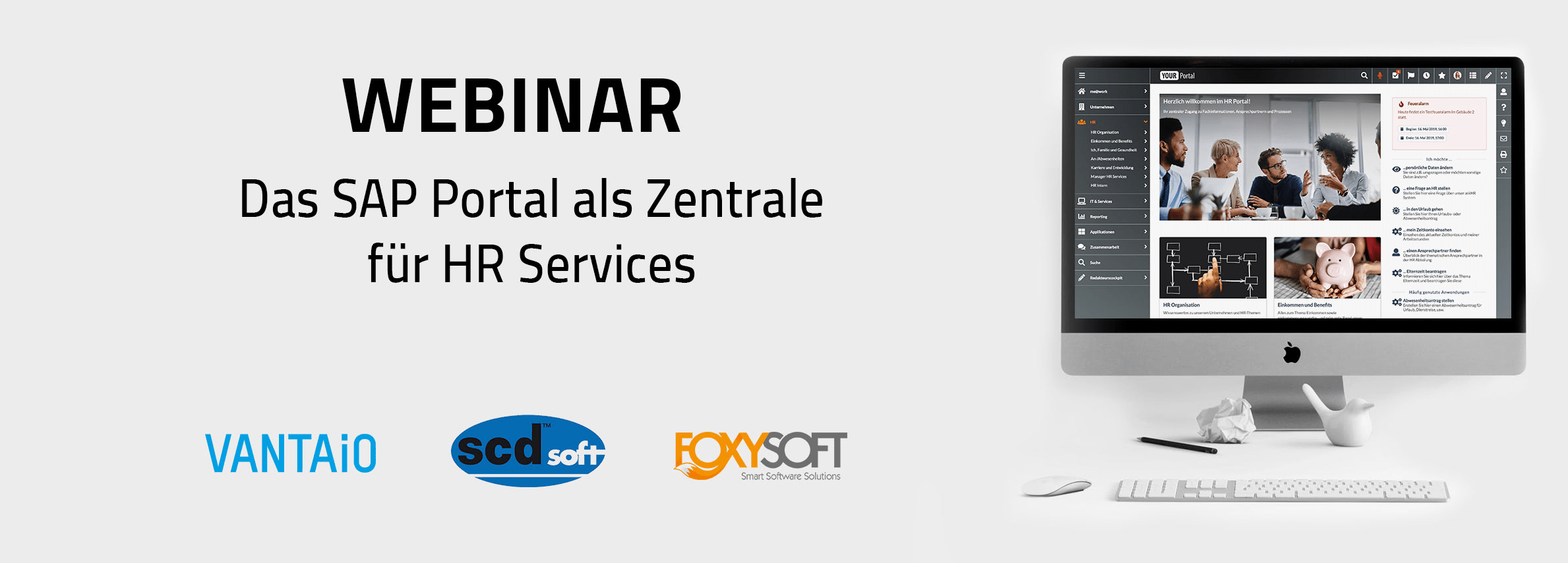 Webinar Header SAP Portal