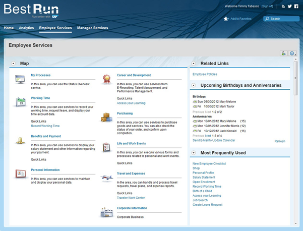 SAP NetWeaver Portal