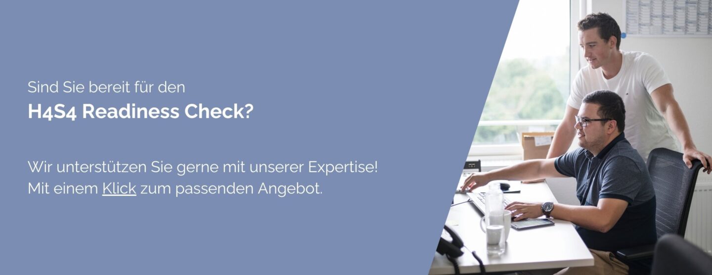 SAP HCM for S/4HANA Readiness Check Angebot