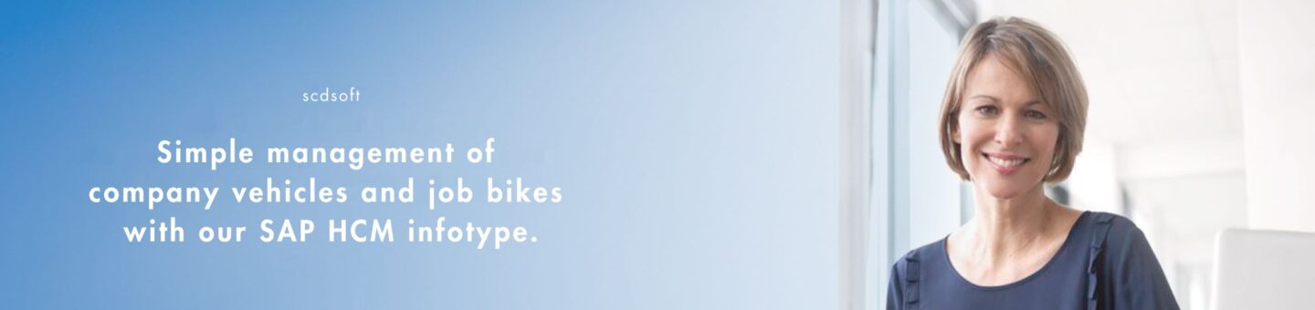 company vehicles, infotype, sap hcm