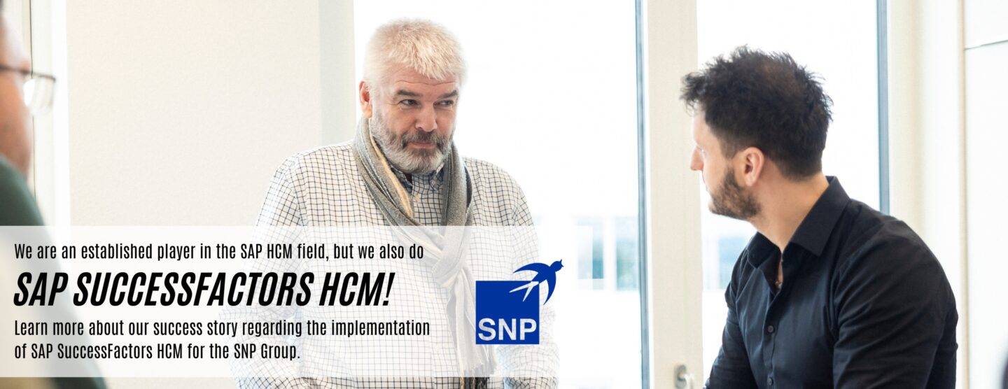 Successful SAP SuccessFactors HCM implementation for the SNP Group